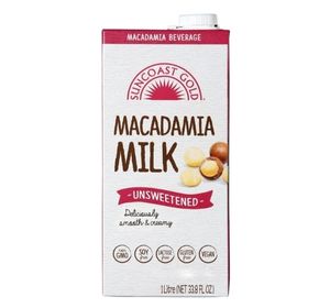 Suncoast Gold Macadamia Milk Unsweetened 1L